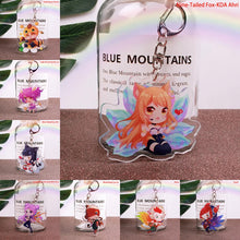 Load image into Gallery viewer, Game League of New Legends Acrylic Keychain LOL Figure Lux/Riven/Yasuo Cute Bag Key Chains sleutelhanger Chaveiro portachiavi
