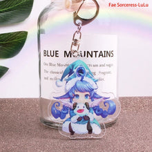 Load image into Gallery viewer, Game League of New Legends Acrylic Keychain LOL Figure Lux/Riven/Yasuo Cute Bag Key Chains sleutelhanger Chaveiro portachiavi