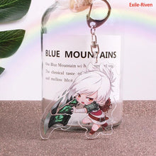 Load image into Gallery viewer, Game League of New Legends Acrylic Keychain LOL Figure Lux/Riven/Yasuo Cute Bag Key Chains sleutelhanger Chaveiro portachiavi