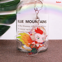 Load image into Gallery viewer, Game League of New Legends Acrylic Keychain LOL Figure Lux/Riven/Yasuo Cute Bag Key Chains sleutelhanger Chaveiro portachiavi