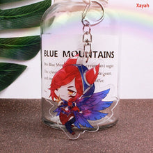Load image into Gallery viewer, Game League of New Legends Acrylic Keychain LOL Figure Lux/Riven/Yasuo Cute Bag Key Chains sleutelhanger Chaveiro portachiavi