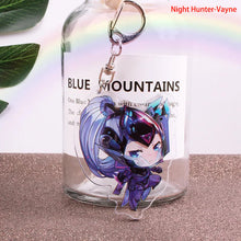 Load image into Gallery viewer, Game League of New Legends Acrylic Keychain LOL Figure Lux/Riven/Yasuo Cute Bag Key Chains sleutelhanger Chaveiro portachiavi
