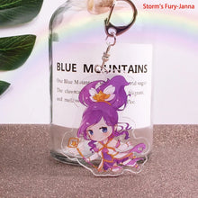 Load image into Gallery viewer, Game League of New Legends Acrylic Keychain LOL Figure Lux/Riven/Yasuo Cute Bag Key Chains sleutelhanger Chaveiro portachiavi
