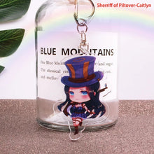 Load image into Gallery viewer, Game League of New Legends Acrylic Keychain LOL Figure Lux/Riven/Yasuo Cute Bag Key Chains sleutelhanger Chaveiro portachiavi